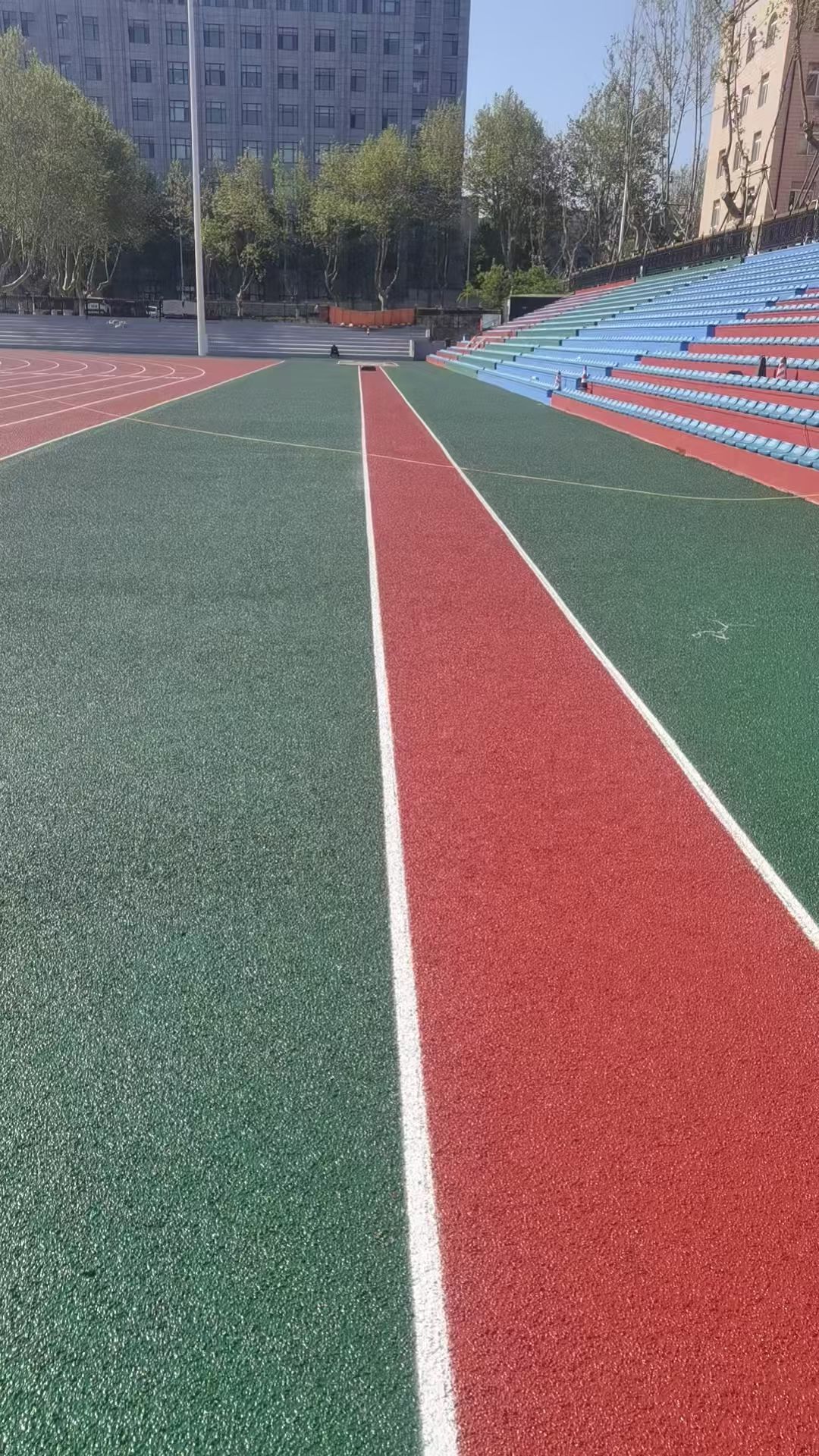 巴彦淖尔市硅pu球场材料透水跑道 - 价格